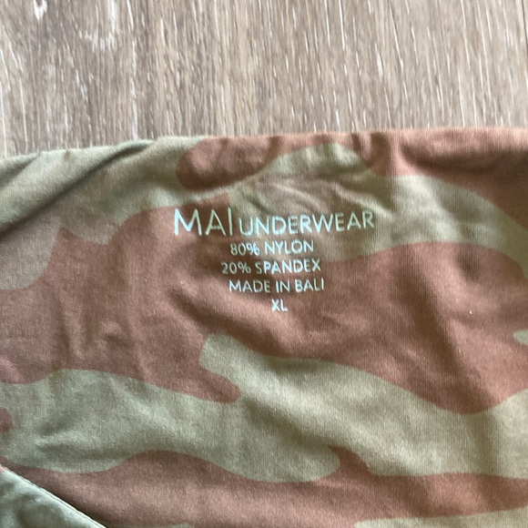 Mai Mod High Waisted Camo Bikini Bottom - Picture 3 of 3